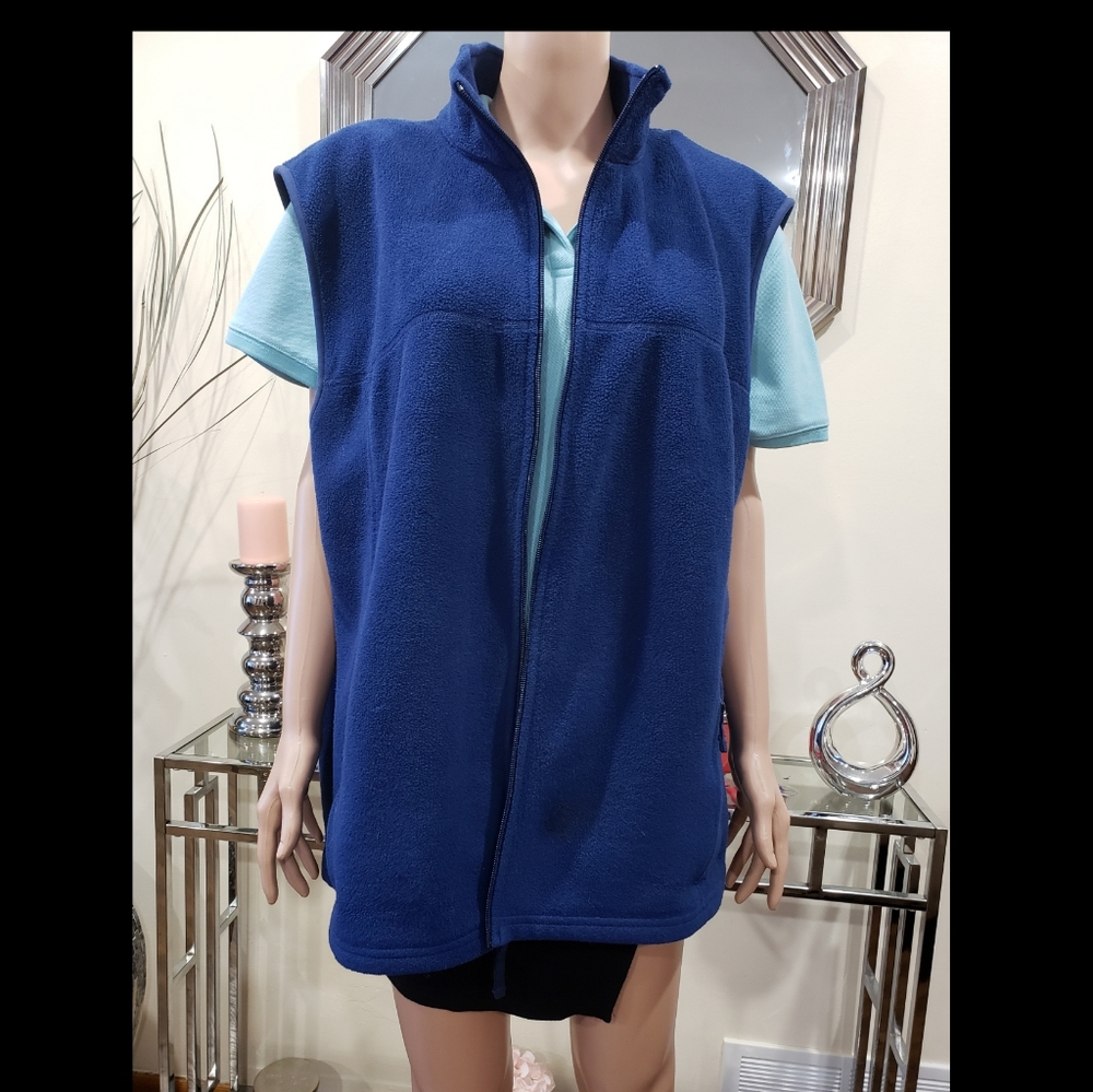 L.L. Bean Zip Up Vest with Pockets - Mens Size XXL